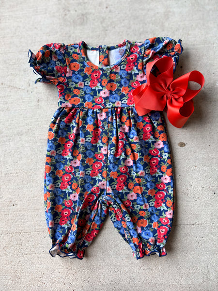Swoon Baby Blue Floral Katie Jumper