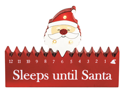 Mud Pie Santa Countdown Block