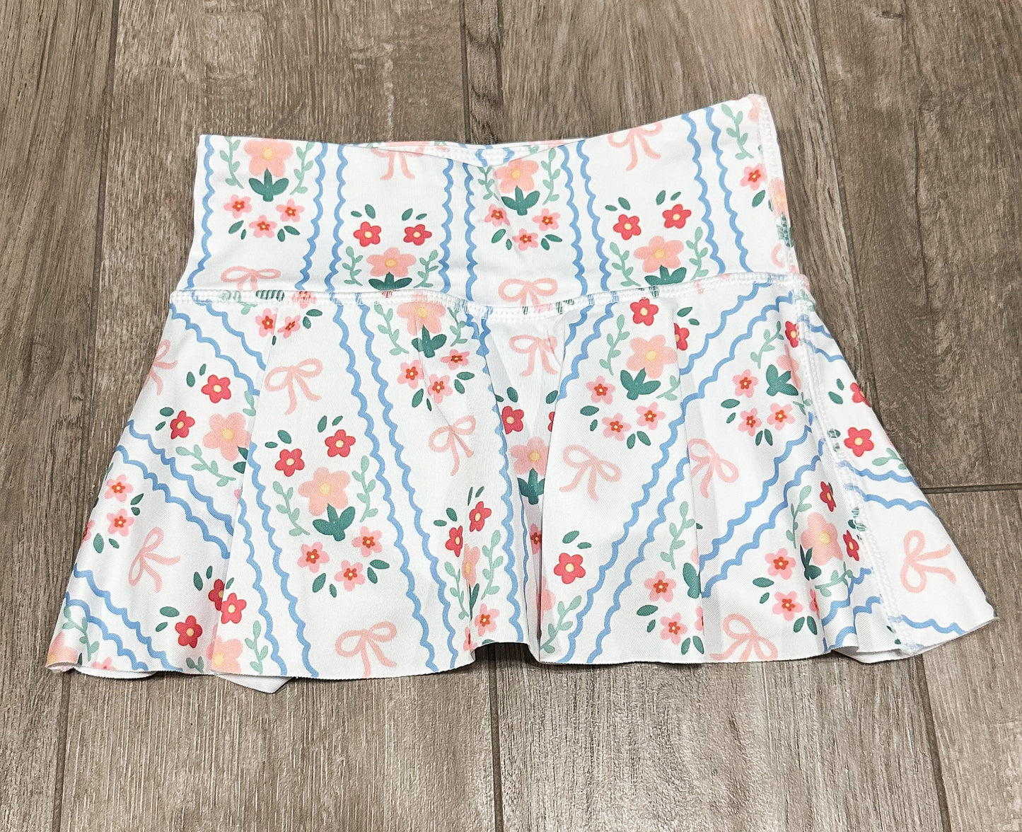 Honesty Floral Bow Skirt