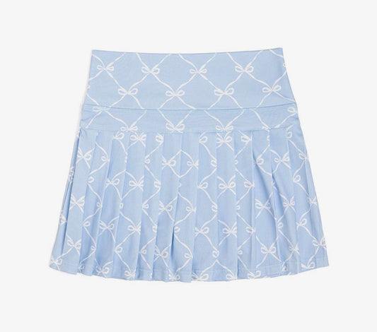 Sweet Wink Powder Blue Bow Skort