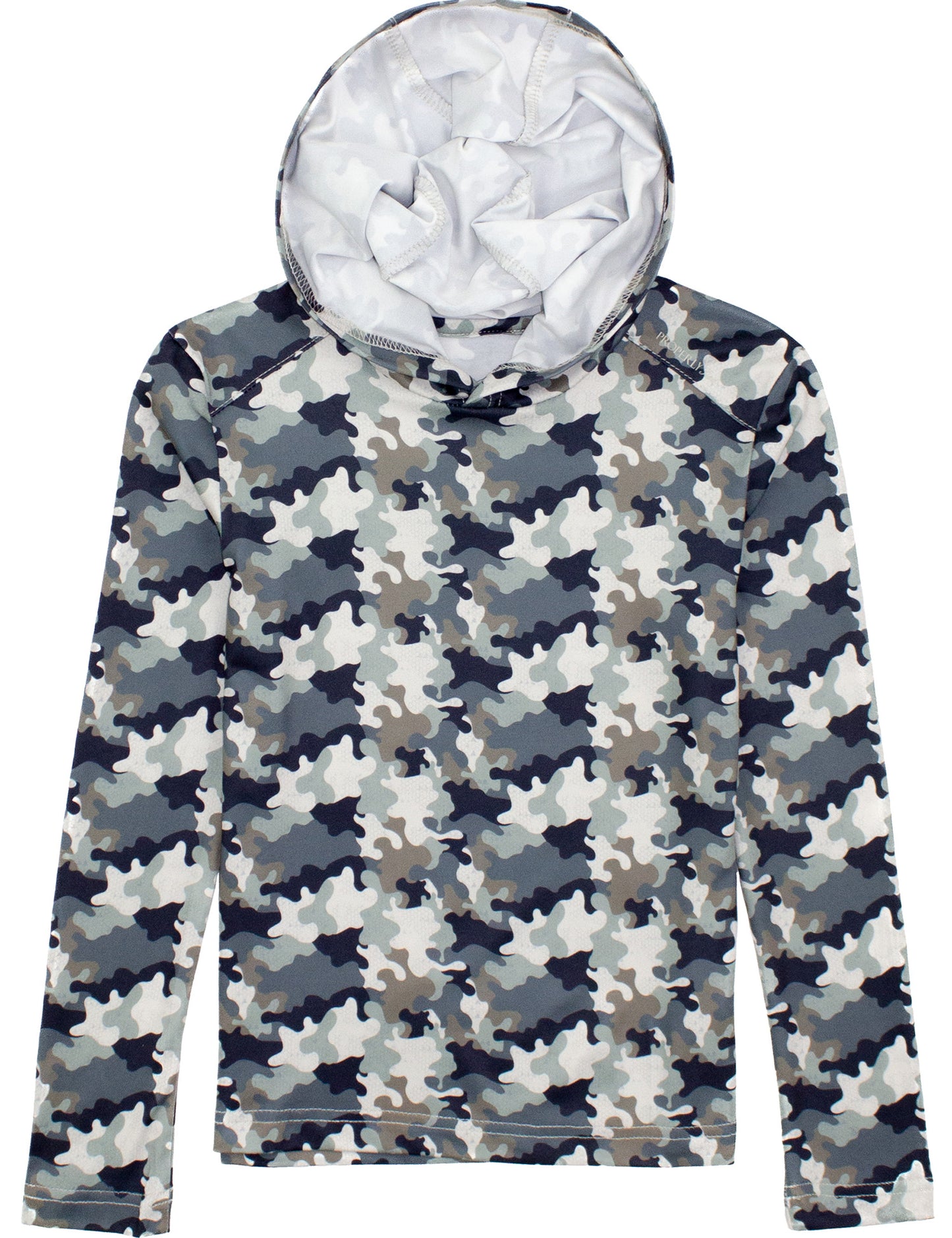 Properly Tied Backwater Camo Ravine Hoodie
