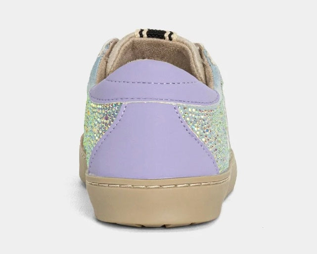 Shu Shop Paula Blue Iridescent Sneaker