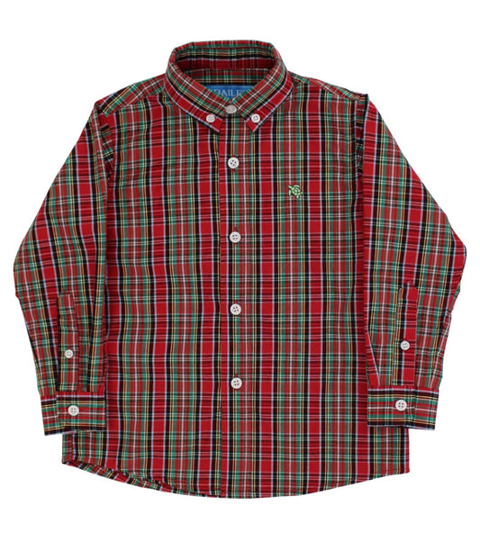 J Bailey Tartan Button Down