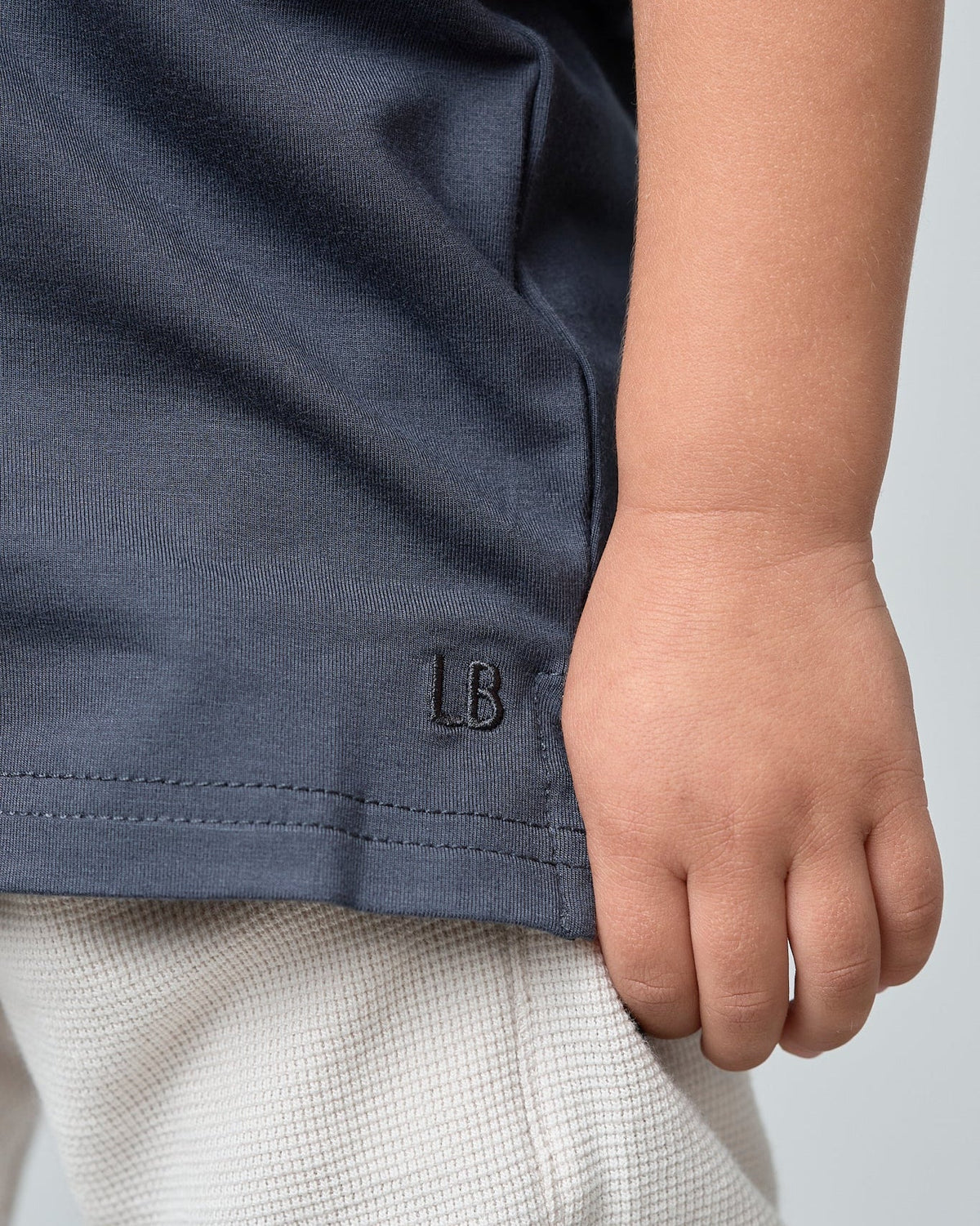 Little Bipsy Blue Bamboo Tee