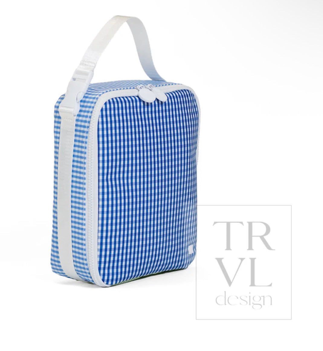 TRVL Blue Patch Lunchbox