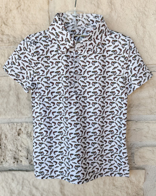 Meripex Rainbow Trout Performance Polo