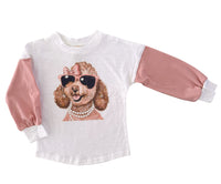 Rockin Royalty Posh Poodle Tee