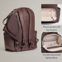Itzy Ritzy Espresso Boss Diaper Bag Plus