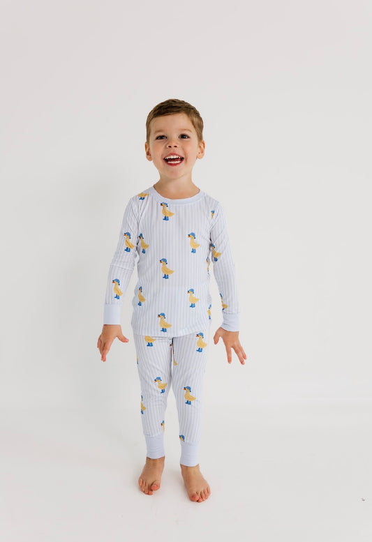 IMJ Stripe Ducks 2pc Set