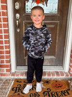 UA Black Camo Pullover 2pc Fleece Set