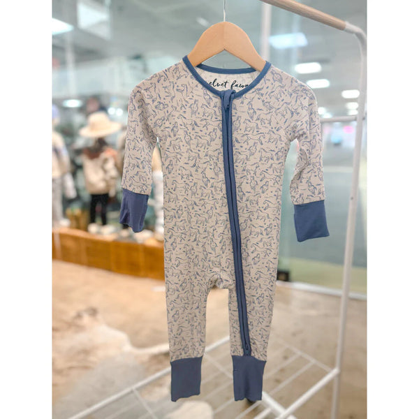 Velvet Fawn Wild Horses Playsuit