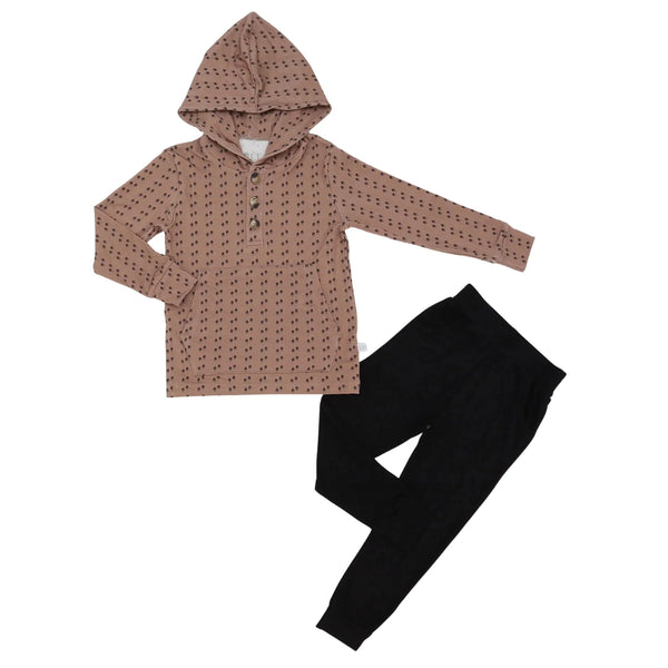 Hamner Hill Deer Tracks Hooded Set