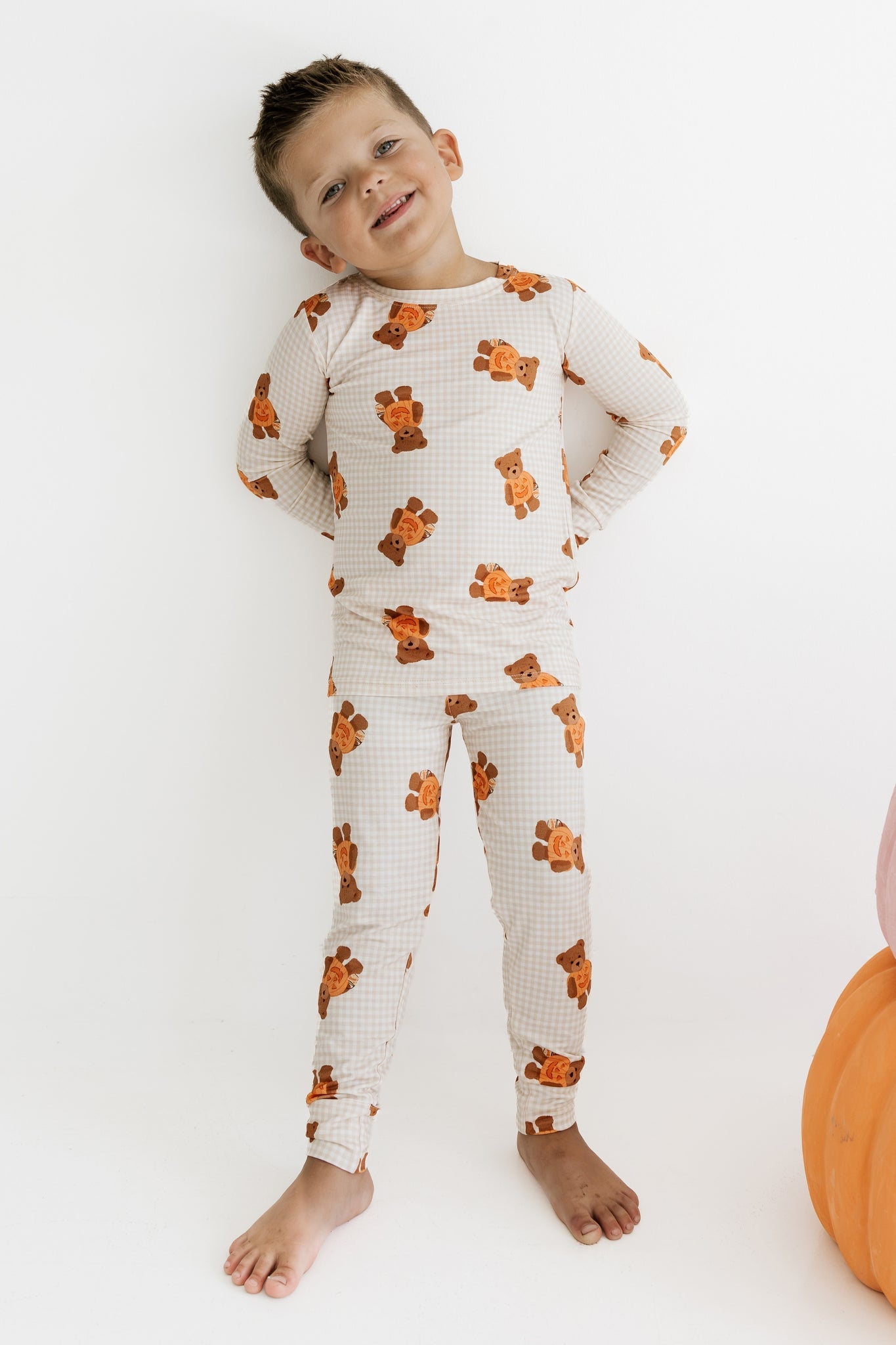 IMJ Gingham Little Boo Bear 2pc Set