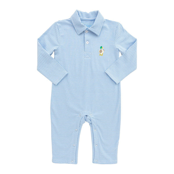 Itsy Bitsy Mallard Polo Romper