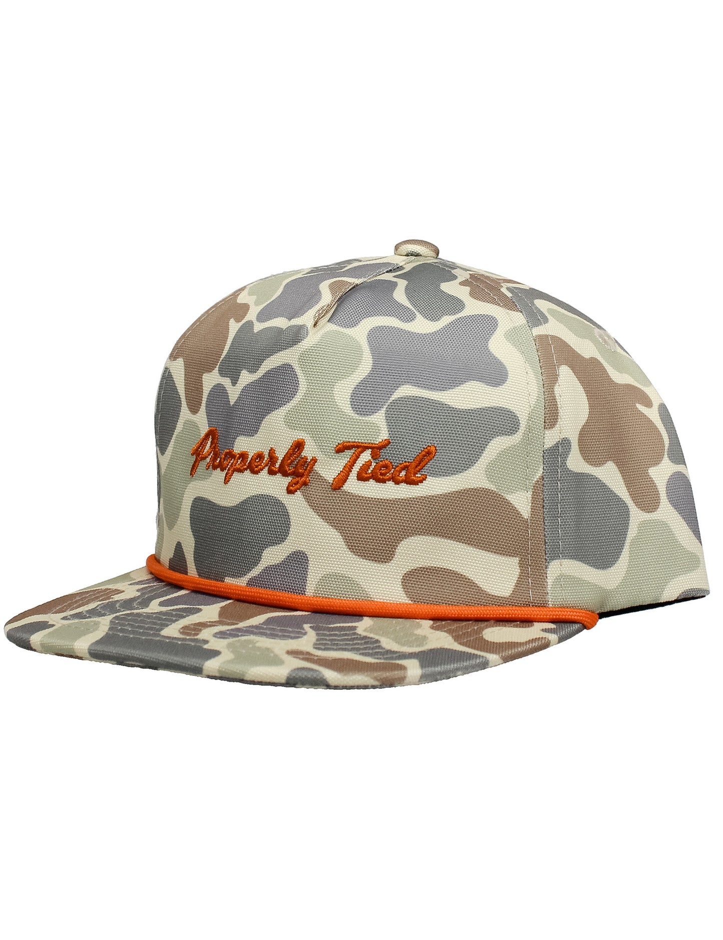 Properly Tied Field Camo Youth Rope Hat