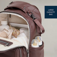 Itzy Ritzy Espresso Boss Diaper Bag Plus