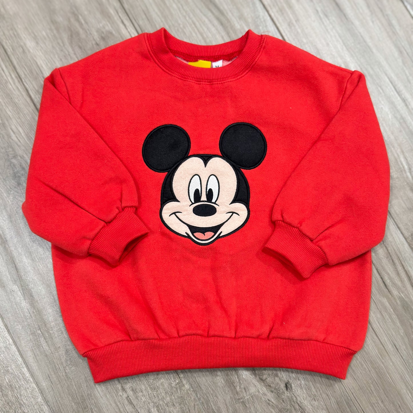 Mickey Mouse Red Crewneck