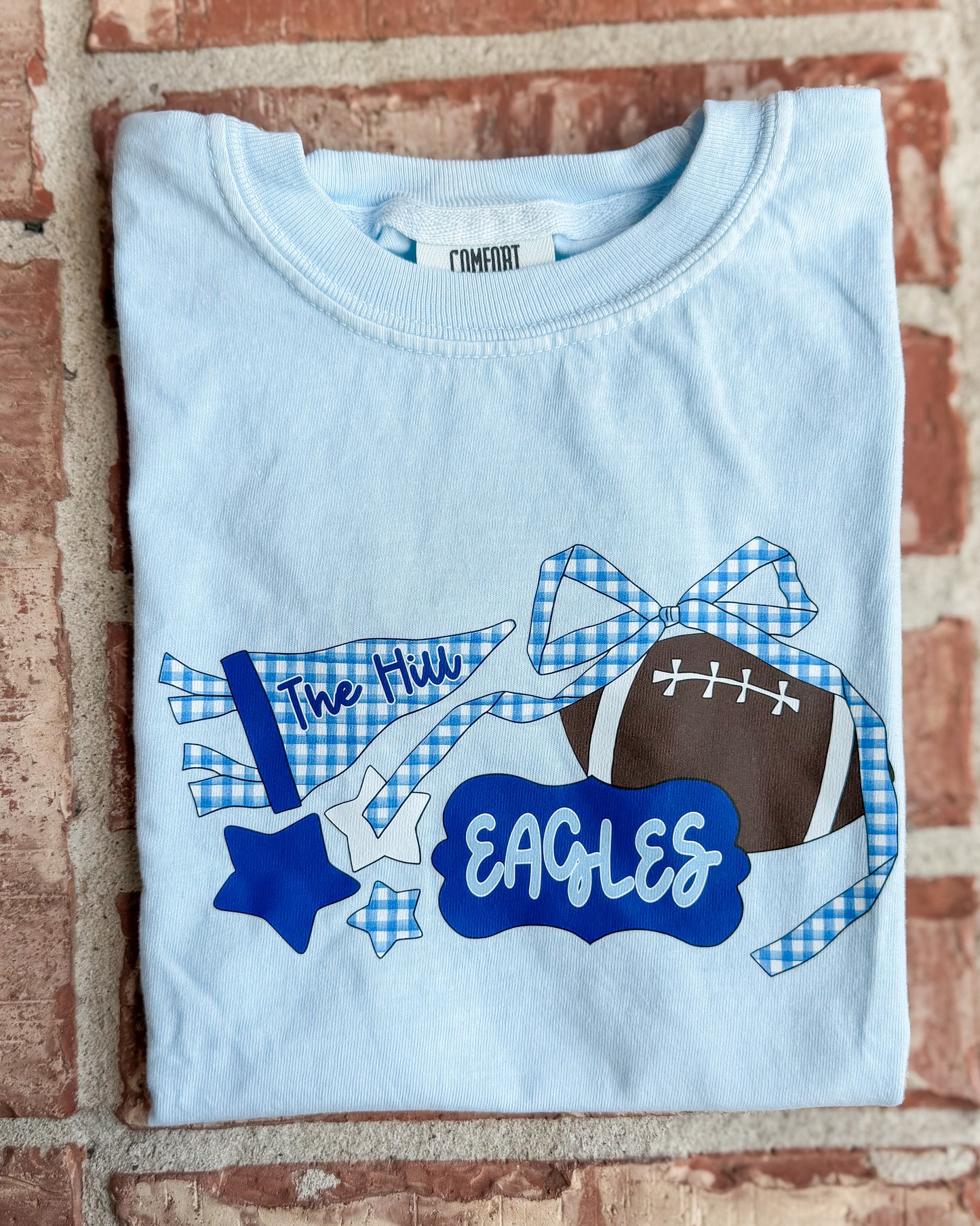 “The Hill” Pennant Football Tee