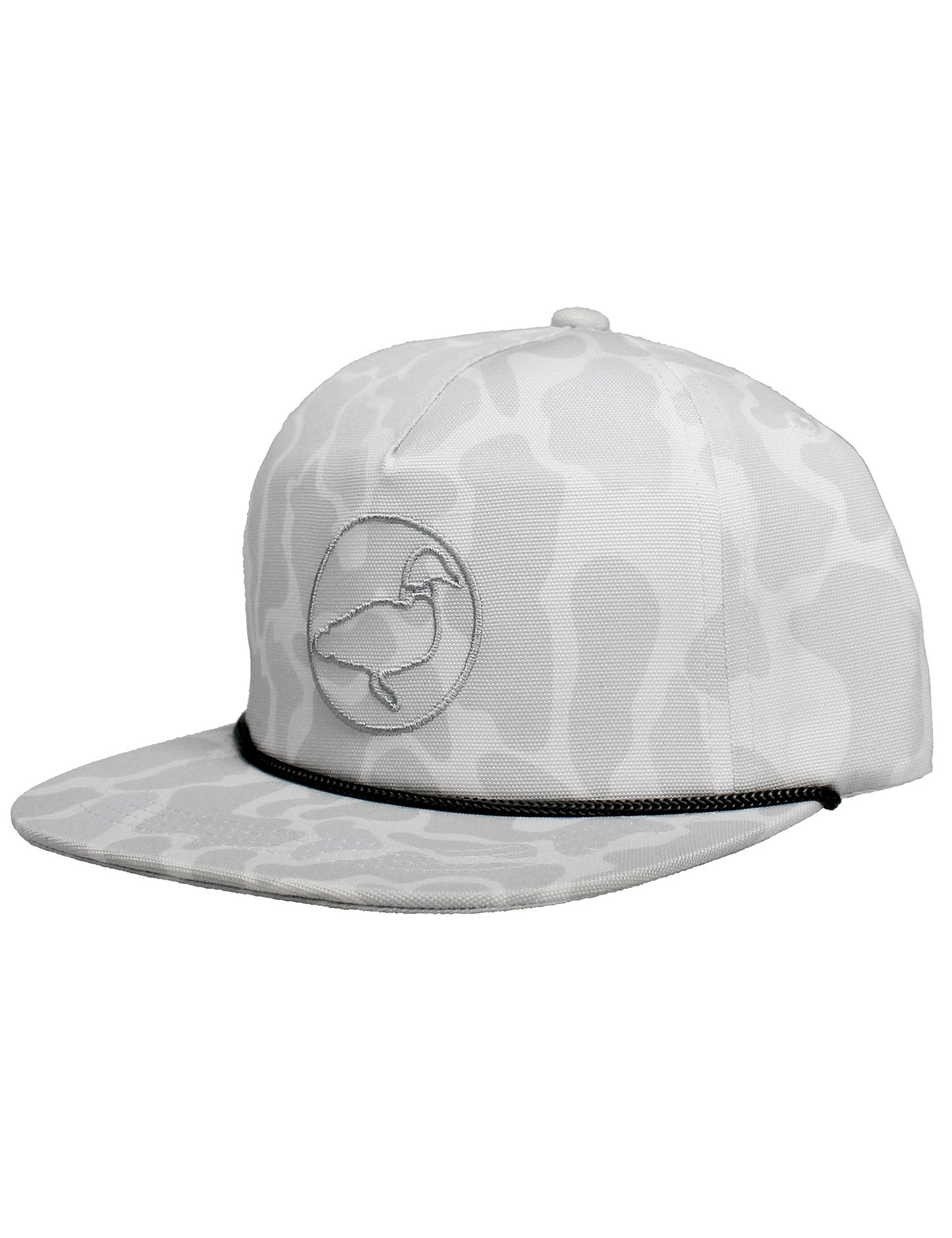 Properly Tied Polar Camo Youth Rope Hat