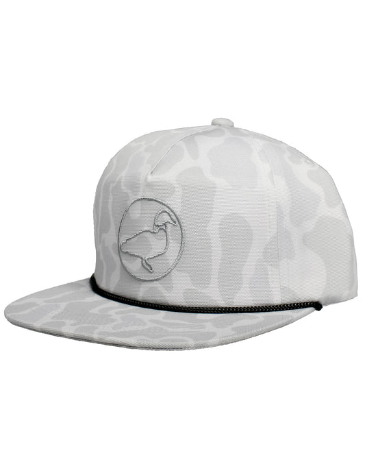 Properly Tied Polar Camo Youth Rope Hat