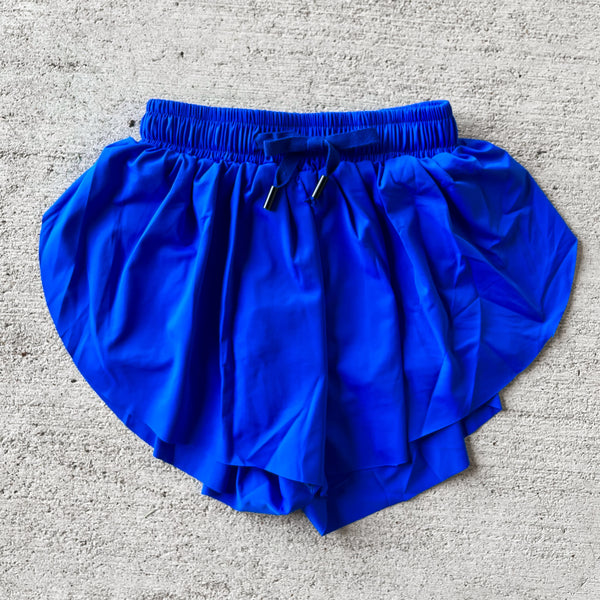 Royal Blue Athletic Butterfly Short
