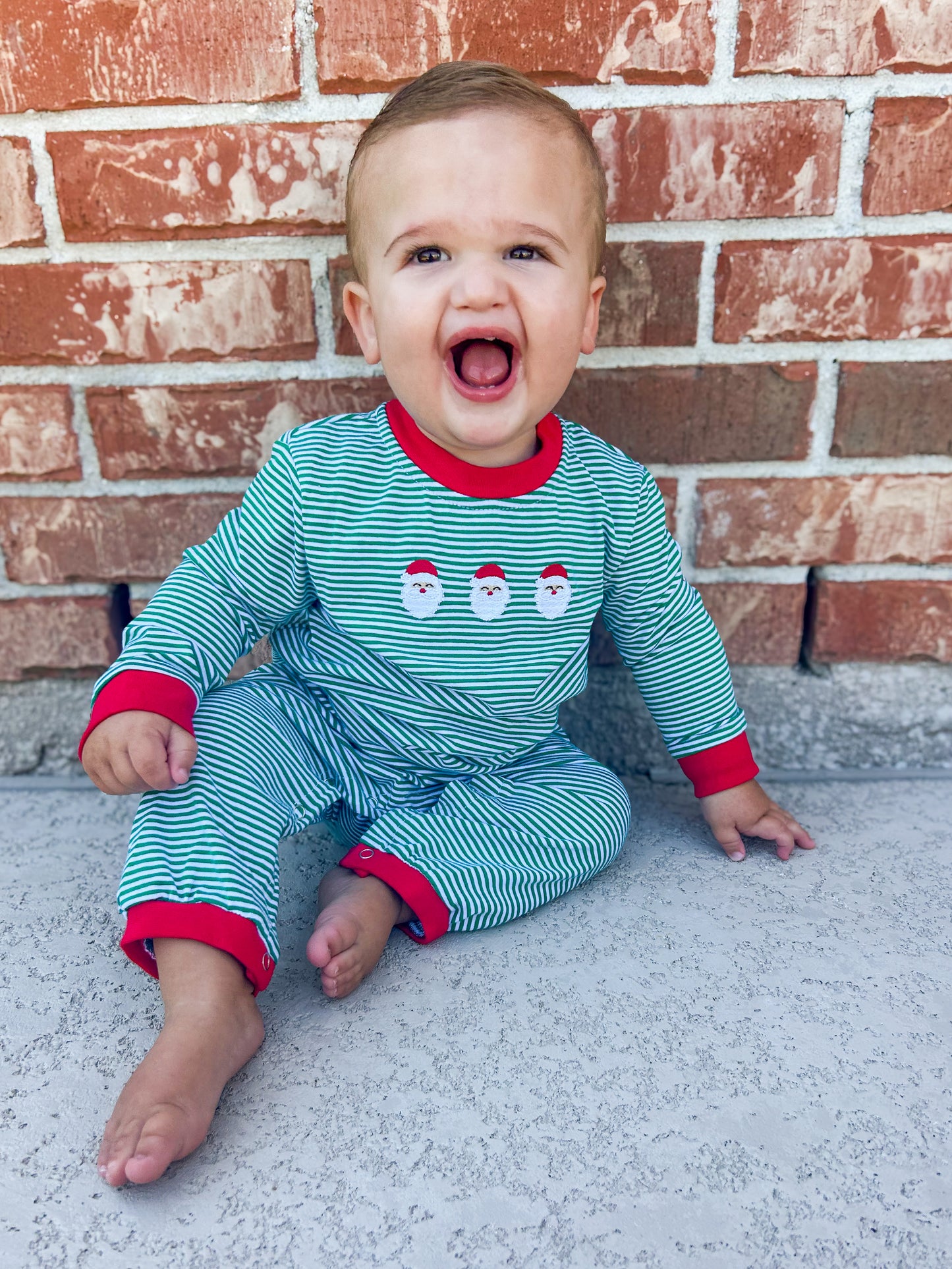 Itsy Bitsy Santa Romper