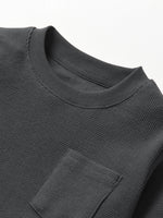 Little Bipsy Shadow Waffle Top