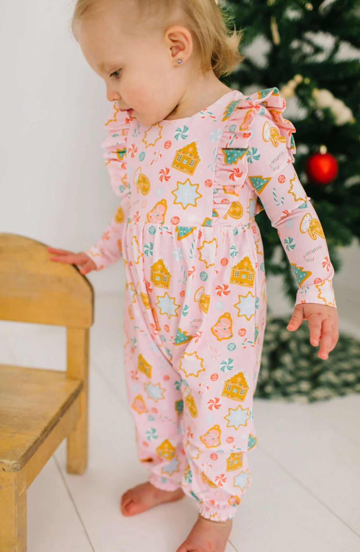 Ollie Jay Christmas Cookies Mabel Romper