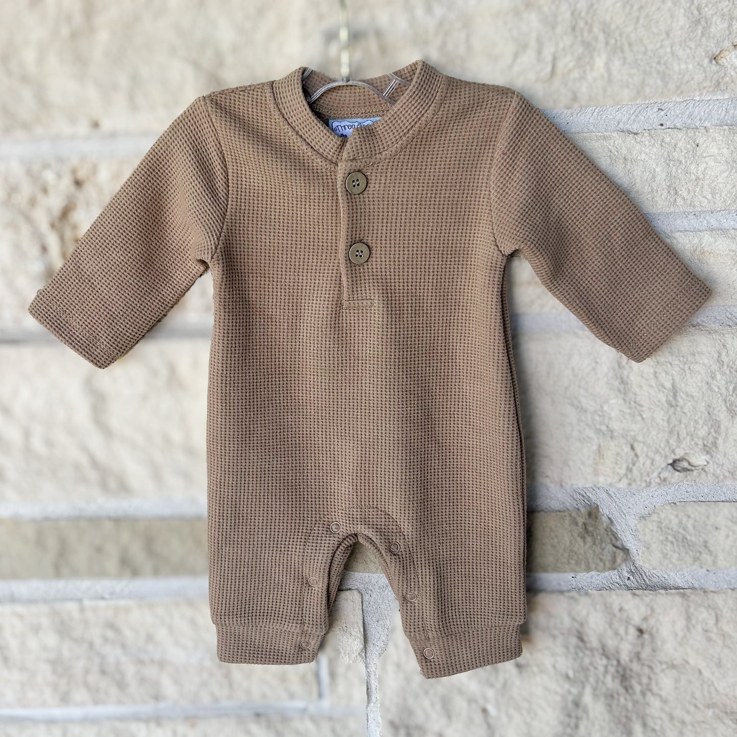 Three Sisters Tan Karter Romper