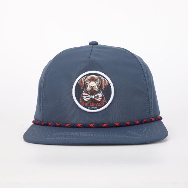 Little Kideauxs Patriotic Pup Rope Hat