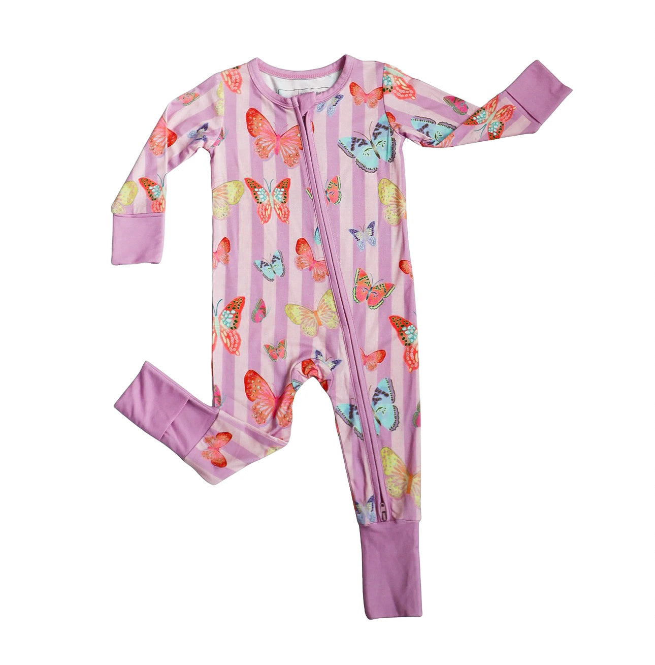 Hollis Baker Purple Butterfly Playsuit