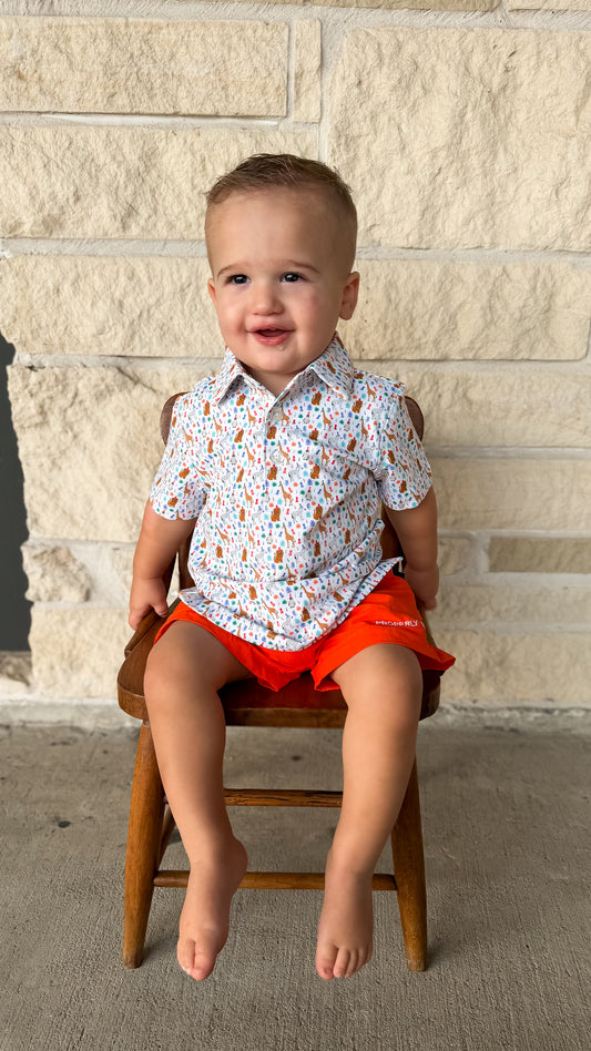 Poppy Kids Party Animal Polo