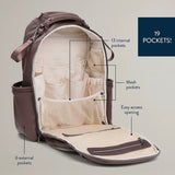 Itzy Ritzy Espresso Boss Diaper Bag Plus