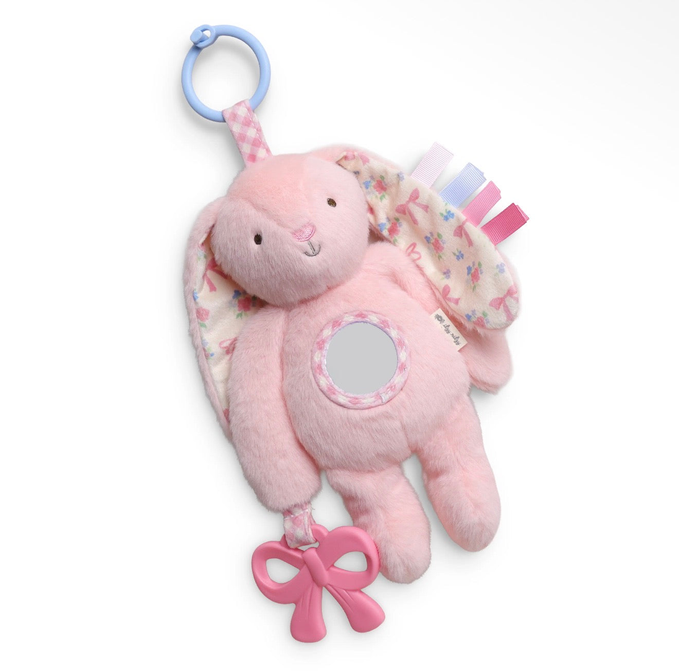 Itzy Ritzy Pink Bunny Bitzy Traveler