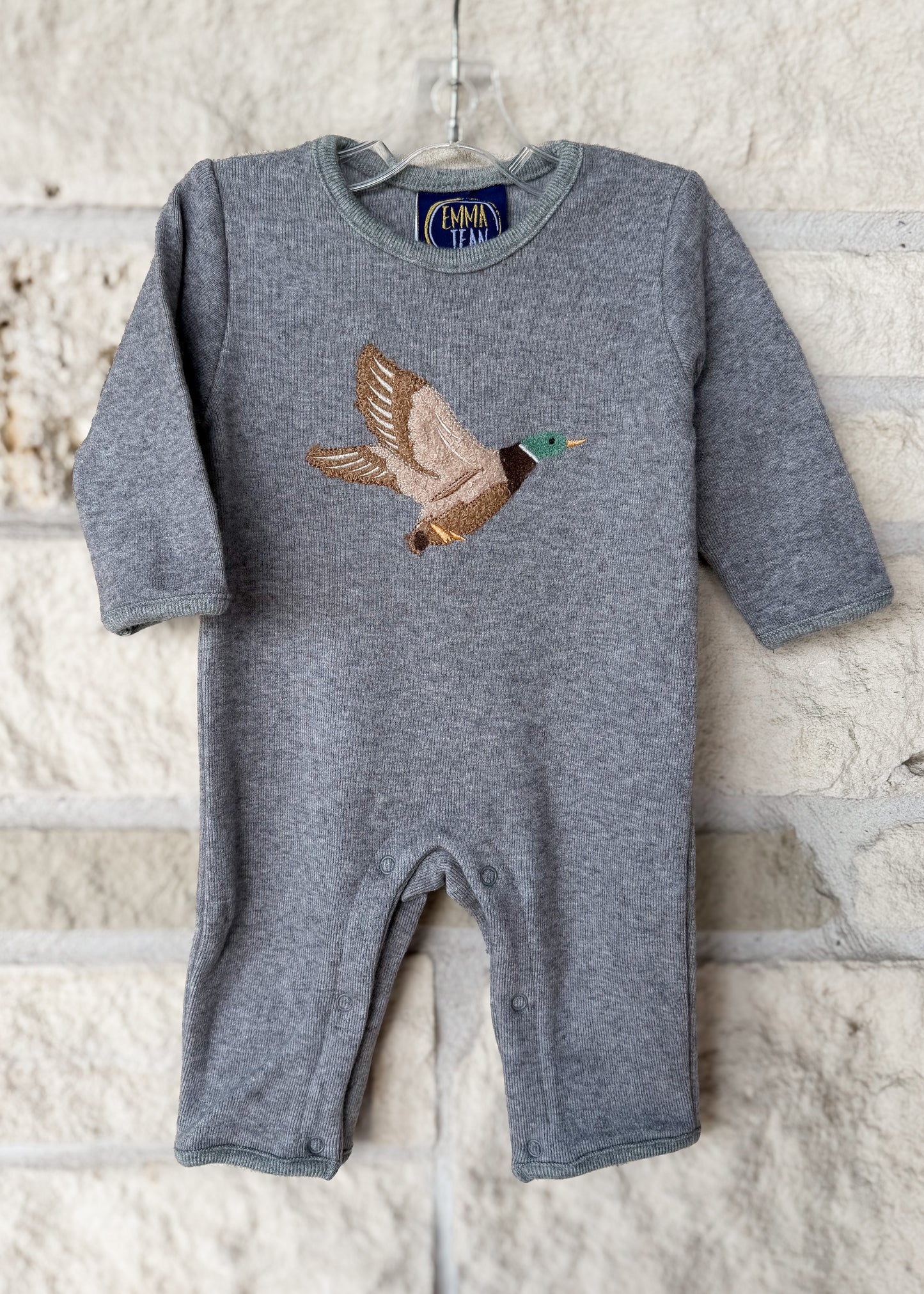 Emma Jean Mallard Sweater Romper
