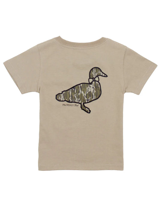 Properly Tied Mossy Oak SS Logo Tee