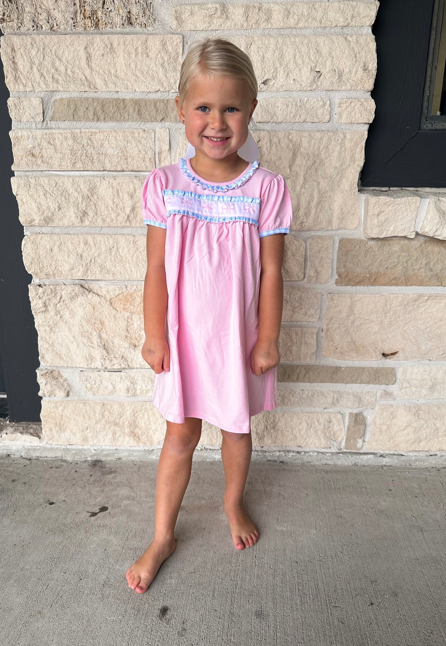 Trotter Street Pretty In Pink Dress