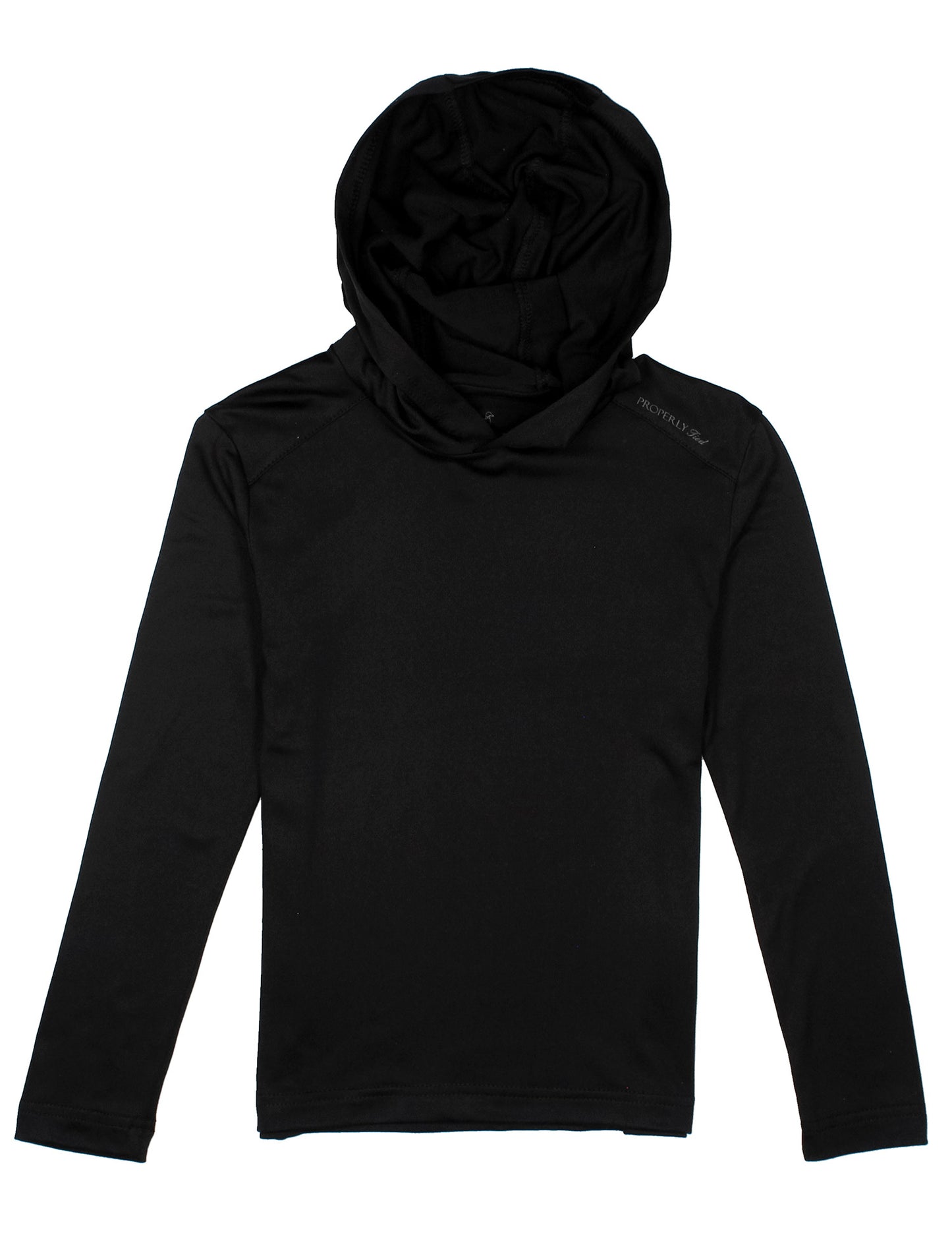 Properly Tied Black Ravine Hoodie
