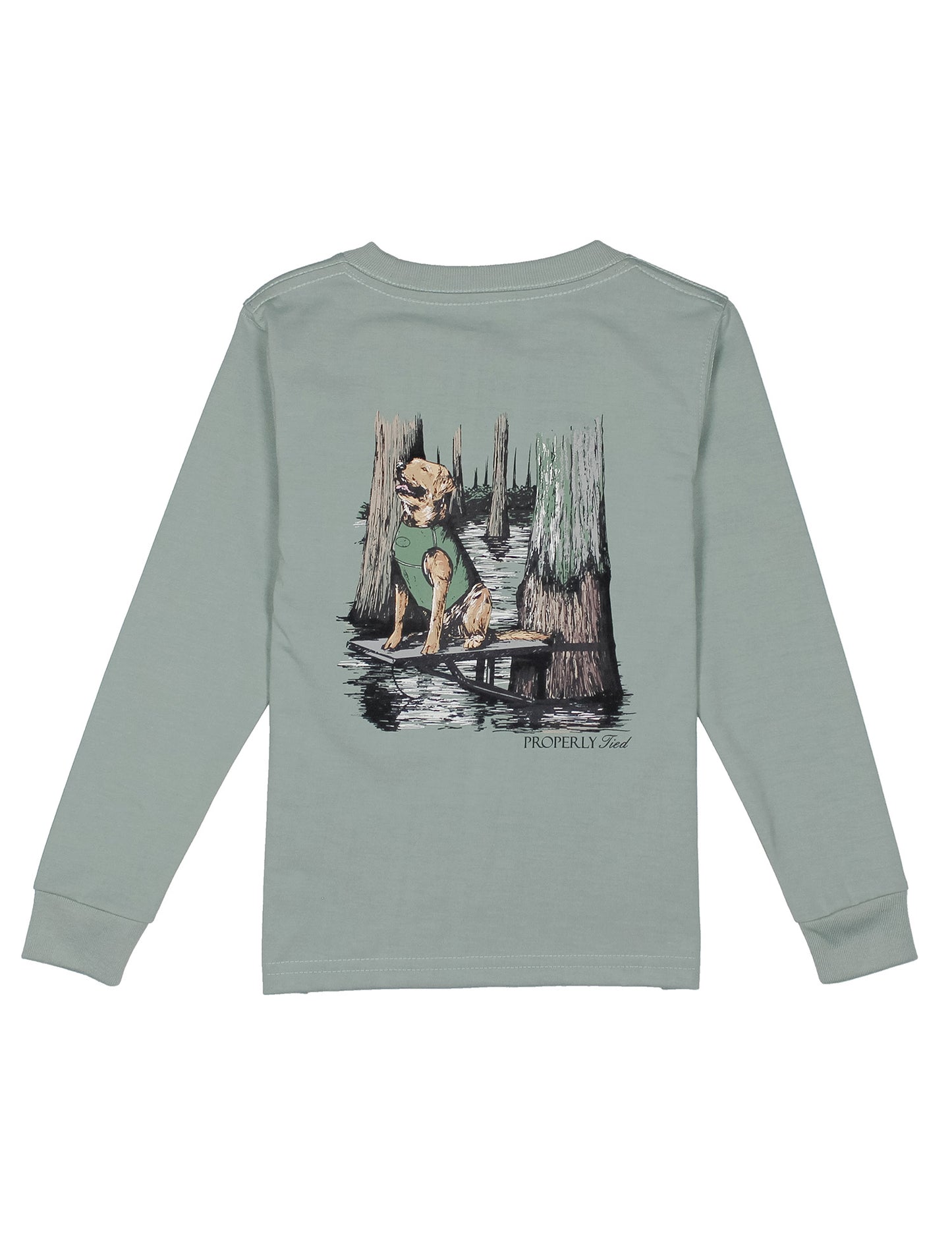 Properly Tied Retrieval Ready LS Tee