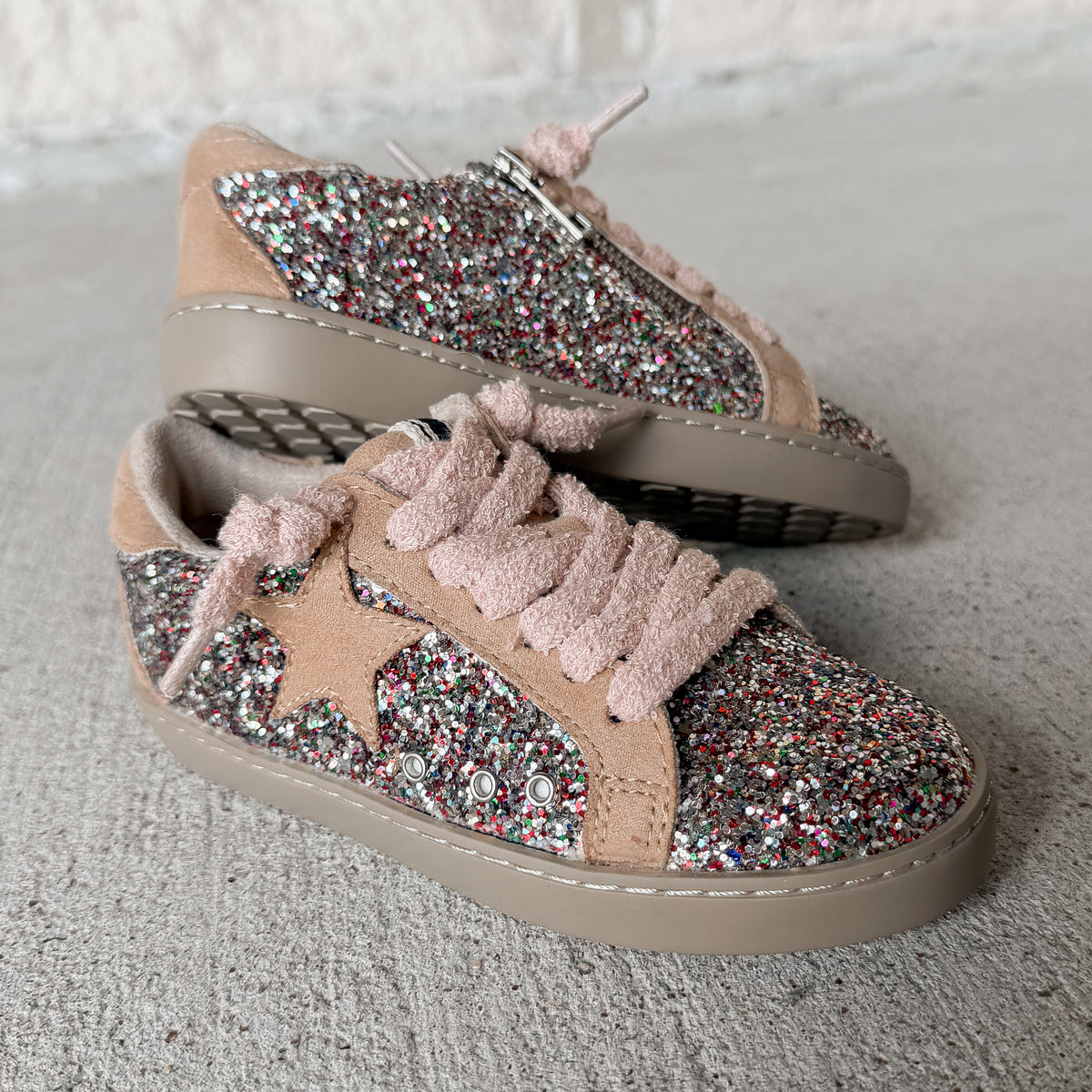 Shu Shop Tan Multi Glitter Paula Mini