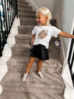 Emma Jean Football Sequin Tee