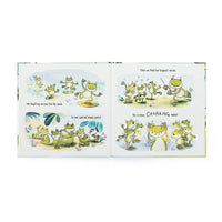 Jellycat Fantasic Day For Finnegan Frog Book
