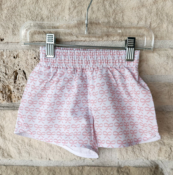 Honesty Pink Bows Short