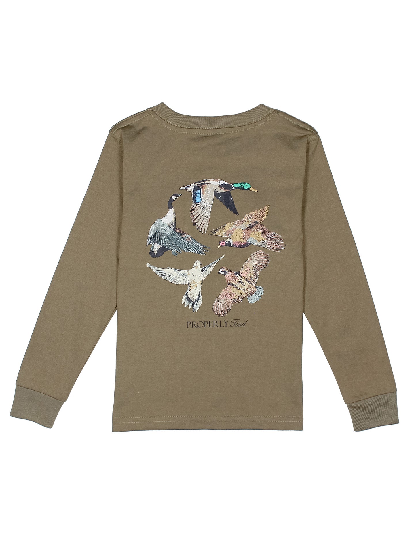 Properly Tied Flock LS Tee
