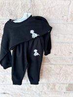 Black Dalmatian Sweat Set