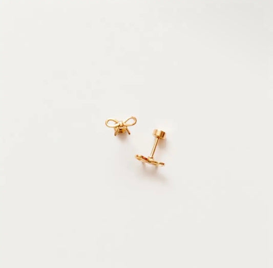 Pip Pop Bow Stud Earrings