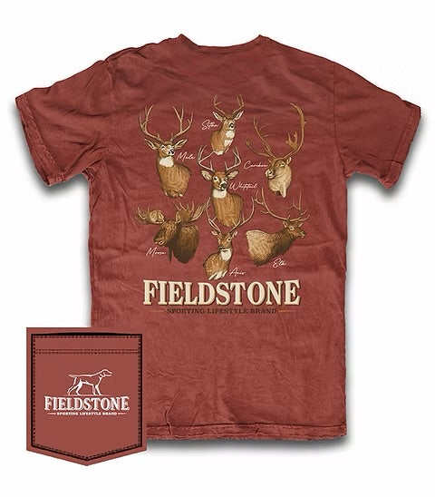 Fieldstone North American Deer Tee