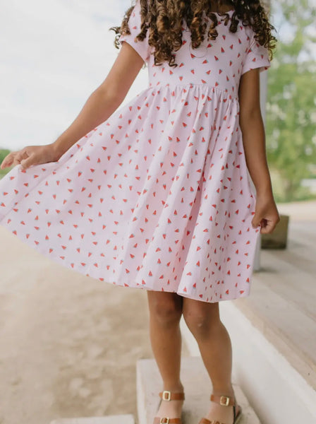 Ollie Jay Watermelon Twirl Dress