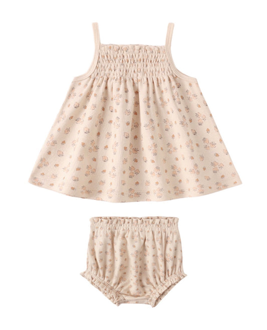 Quincy Mae Strawberries Bloomer Set