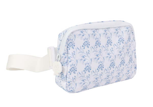 Apple Of My Isla Navy Floral Belt Bag
